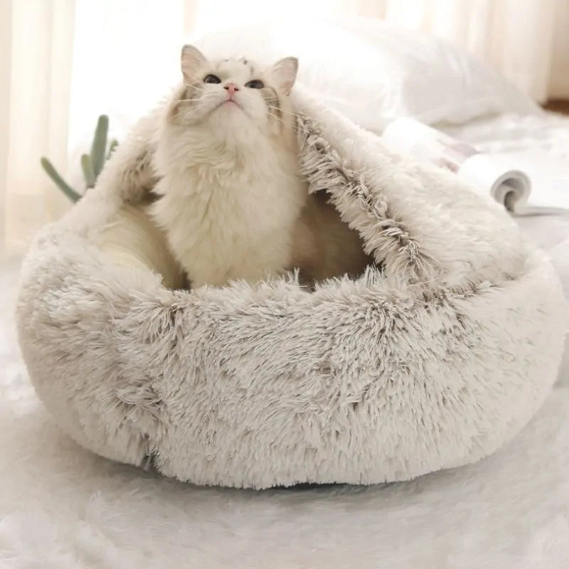 For Paws™ Cozy Cave Bed