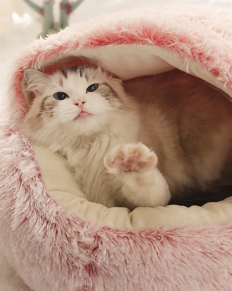 For Paws™ Cozy Cave Bed
