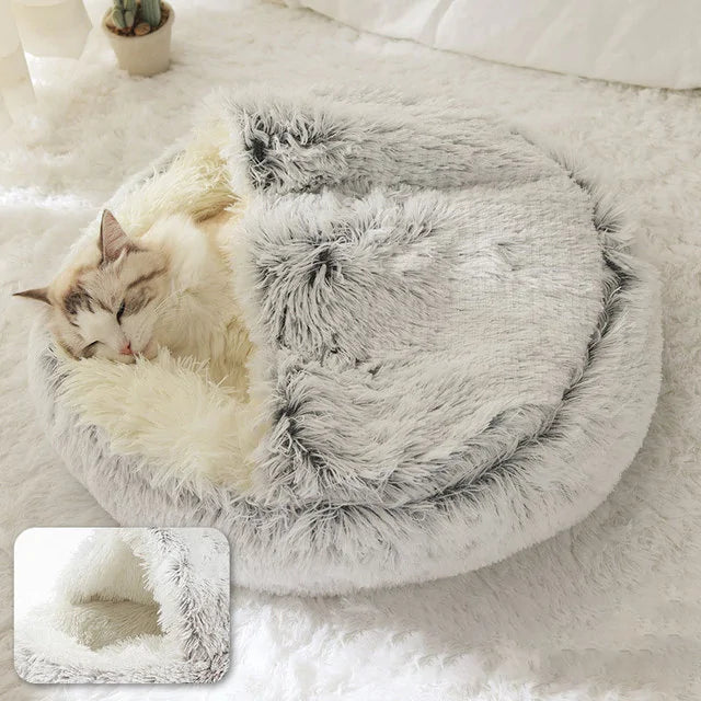 For Paws™ Cozy Cave Bed